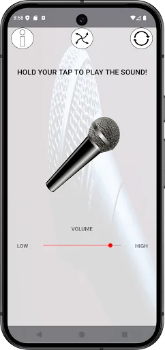 Microphone Tap Sounds screenshot 1