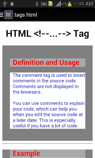 tags html
