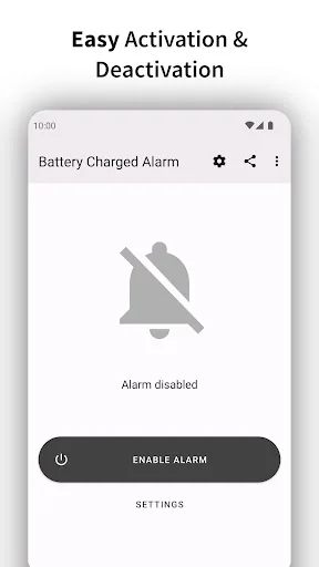 Full Battery Charge Alarm screenshot 1