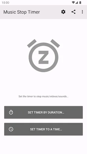 Music Stop Timer (Sleep Timer)