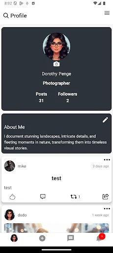 Scrollforth: Microblogging Hub