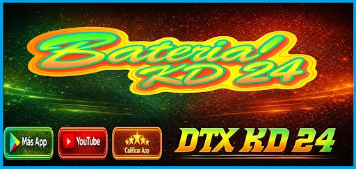 Batería DTX KD24 (Champeta)