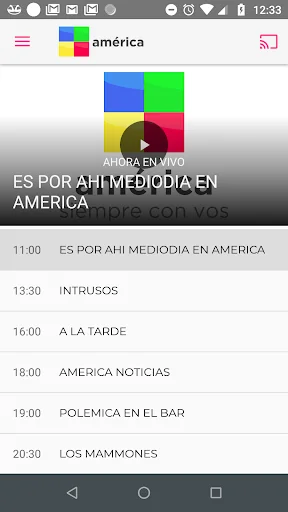 América TV - La Vida en Vivo screenshot 1