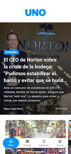 Diario Uno screenshot 1