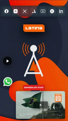 Radio Latina FM 101.1 screenshot 2