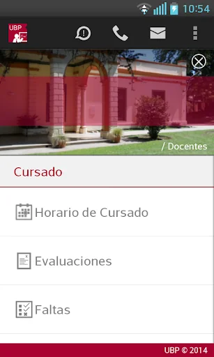 MiUBP Móvil Docentes
