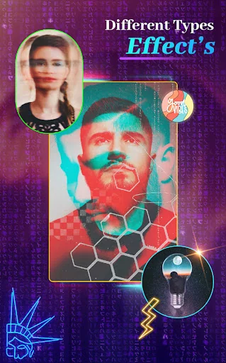 Neon Photo Art & Photo Editor screenshot 2