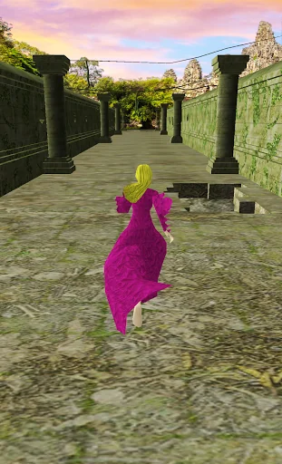 Princess in Temple. For girls