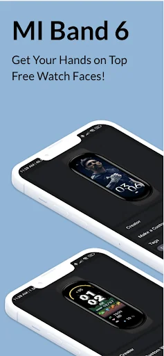 Mi Band 6 Watch Faces screenshot 1