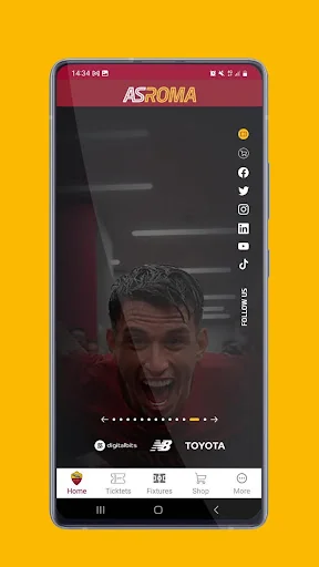 AS Roma Mobile screenshot 1