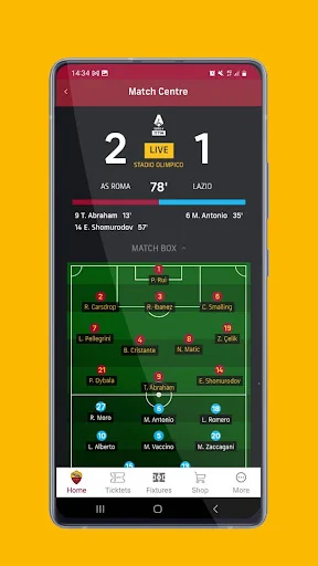 AS Roma Mobile screenshot 3