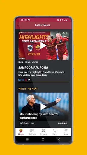 AS Roma Mobile screenshot 4