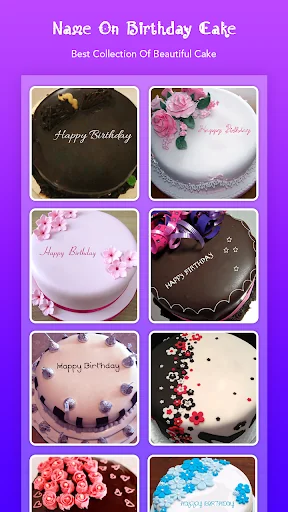 Name On Cake