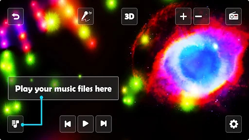 Astral 3D FX Music Visualizer screenshot 2