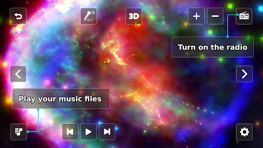 Alien Worlds Music Visualizer screenshot 3