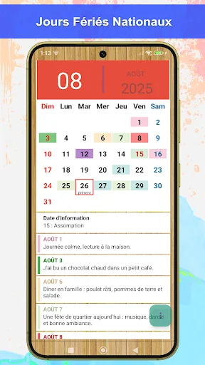 Français Calendrier