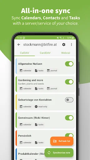 DAVx⁵ – CalDAV CardDAV WebDAV