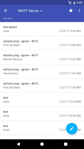PhoNews Newsgroup Reader screenshot 3