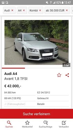 gebrauchtwagen.at screenshot 3