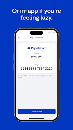 PaysafeCard - prepaid payments screenshot 4