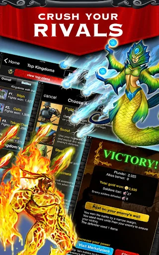 Kingdoms at War: Hardcore PVP screenshot 3