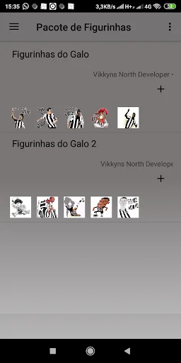 Figurinhas do Atlético