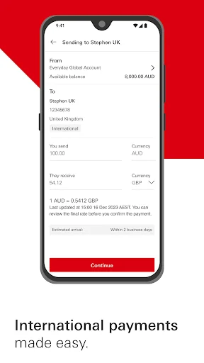 HSBC Australia screenshot 2