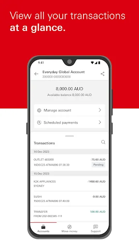 HSBC Australia screenshot 3
