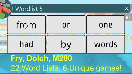 ParrotFish - Sight Words Readi screenshot 1