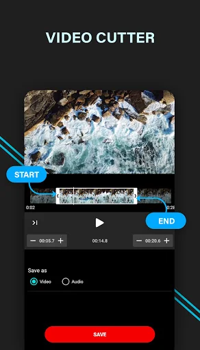 Video Audio Cutter screenshot 1