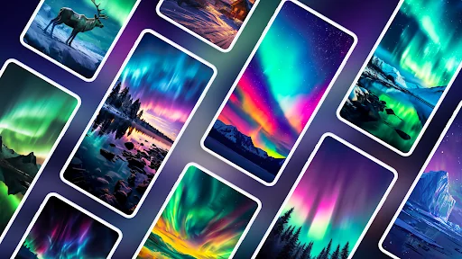 Aurora Borealis Wallpapers 4K screenshot 1