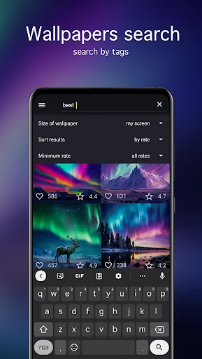 Aurora Borealis Wallpapers 4K screenshot 3