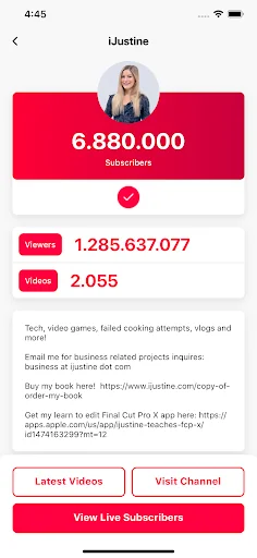 Subscribers: Live Counter