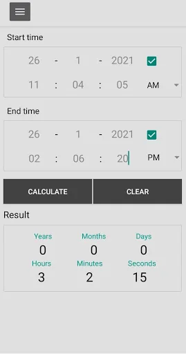 Time Between
