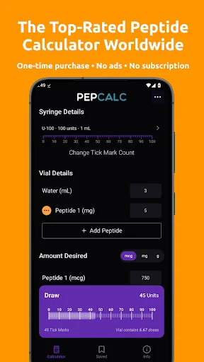 PepCalc: Peptide Calculator