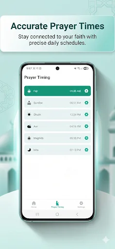 Azan Prayer Time Alarm: Namaz screenshot 1
