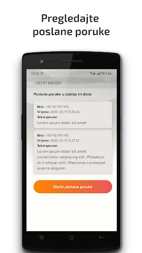 Pošalji poruku screenshot 2