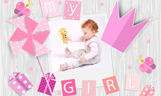 Baby Photo Editor App Frames screenshot 2
