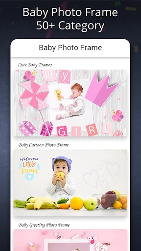 Baby Photo Editor App Frames screenshot 4