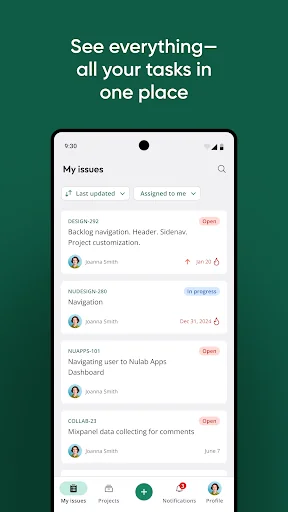 Backlog: Project Management screenshot 1