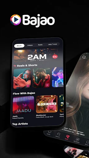 Bajao: Music & Audiobooks screenshot 1