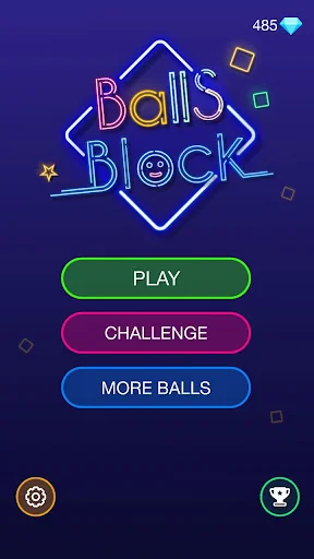 Bricks Breaker - Glow Balls screenshot 4