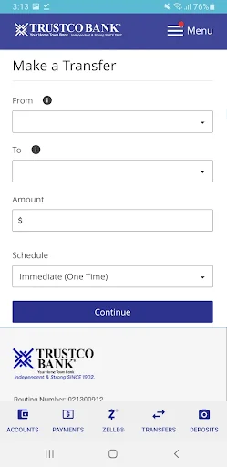 Trustco Bank screenshot 4