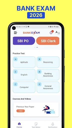 Bank exam preparation 2026 screenshot 4