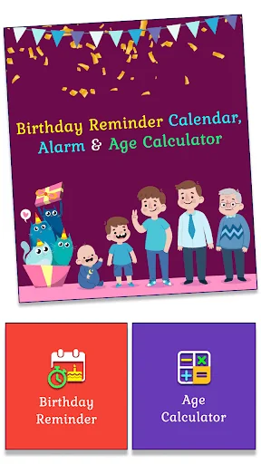 Birthday Reminder & Age Calc