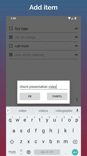 Checklist - Simple and Minimal screenshot 2