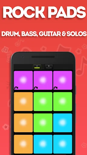 ROCK PADS (tap pads to create  screenshot 1