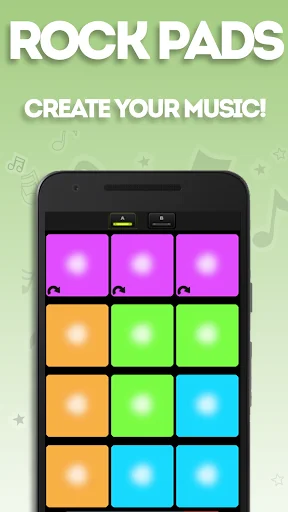 ROCK PADS (tap pads to create  screenshot 2