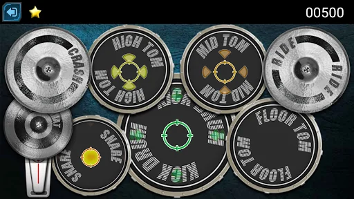 Drum Hero (rock music game, ti screenshot 2
