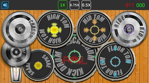 Drum Hero (rock music game, ti screenshot 4